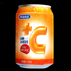 天潤真露潤吧+C冰糖蜜橙315ml