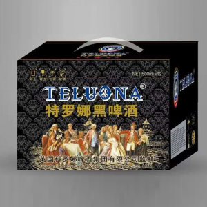 青源特羅娜黑啤酒箱裝