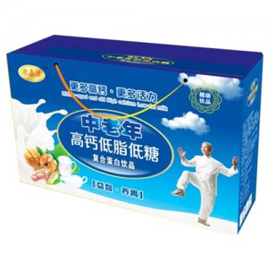 濃嘉源高鈣中老年低糖低脂復(fù)合蛋白飲品禮箱裝