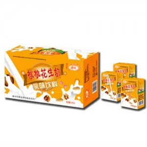 伊利核桃花生奶