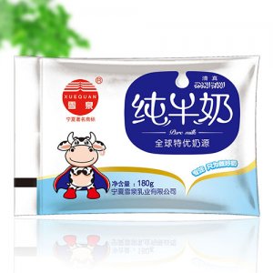 雪泉純牛奶袋裝