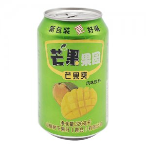 藍(lán)發(fā)芒果果園芒果爽飲料320ml