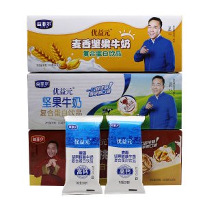 益菲爾優(yōu)益元麥香堅(jiān)果牛奶禮盒
