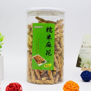 魯滕華藝糯米麻花海苔味瓶裝