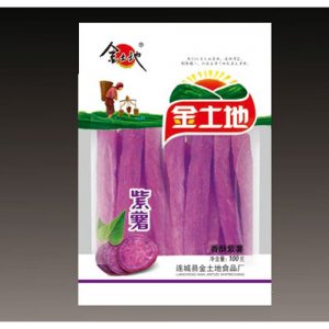金土地香酥紫薯?xiàng)l100g袋