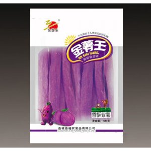 金土地香酥紫薯?xiàng)l100克袋