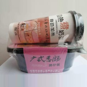 火師傅自熱廣式香腸煲仔飯+自熱煮奶茶