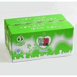 小家伙彩糖AD鈣奶箱