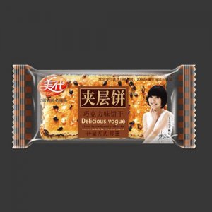 美代夾層餅巧克力味