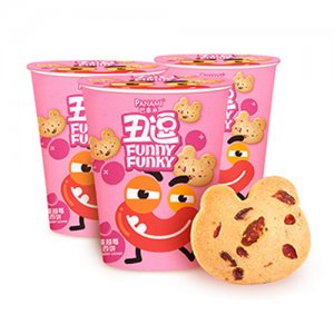 巴拿米丑逗蔓越莓西餅