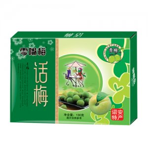 零嘴梅話梅130g