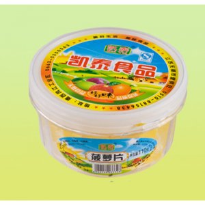 凱泰瓶裝菠蘿片