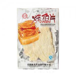 鳳灣烤魚片40g