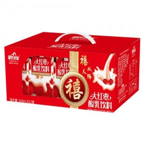 皇氏乳業(yè)大紅棗酸乳飲料240mlX12