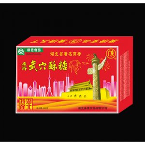 廣濟(jì)500g酥糖華表盒