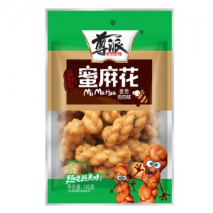 尊派雪麻花香蔥雞肉味130g