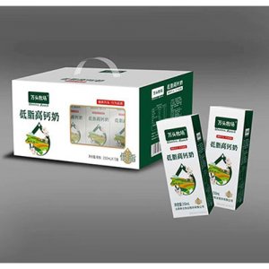 萬(wàn)頭牧場(chǎng)低脂高鈣奶250ml×10盒