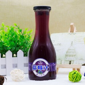 小白蘭藍莓汁飲料1L