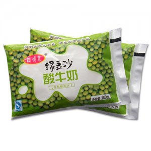 博農(nóng)綠豆沙酸牛奶