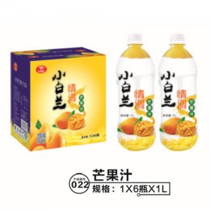 小白蘭芒果汁飲料1Lx6瓶