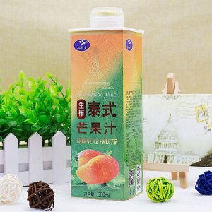 小白蘭泰式生榨芒果汁600ml