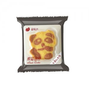 愛(ài)食尚熊貓曲奇牛奶紅棗味