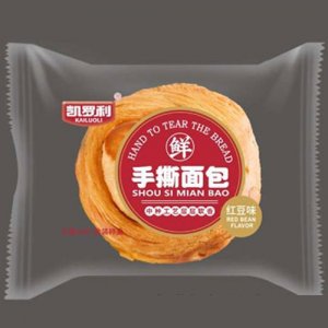 凱羅利手撕面包紅豆味散稱