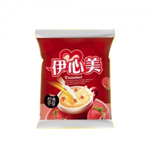 伊心美經(jīng)典草莓袋裝奶茶