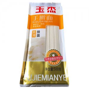 玉杰手搟面500g(橙袋)
