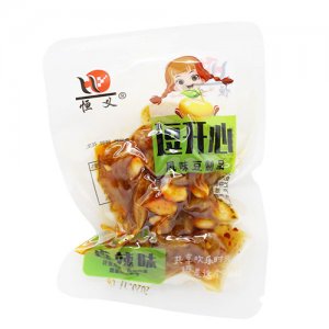 恒義逗開(kāi)心香辣味散裝稱(chēng)重綠袋裝