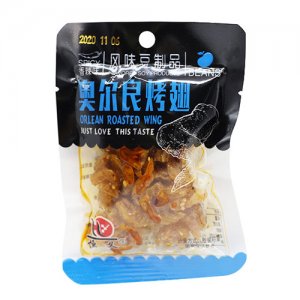 恒義奧爾良烤翅散裝稱(chēng)重香辣味藍(lán)袋裝