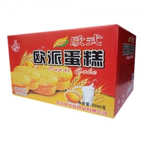 皖人食坊歐式歐派蛋糕箱裝