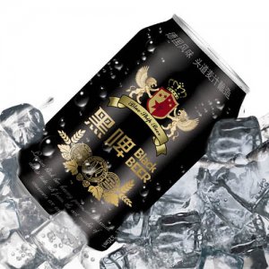 藍(lán)艦黑啤320ml