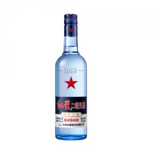 紅星二鍋頭43度藍(lán)瓶綿柔750ml