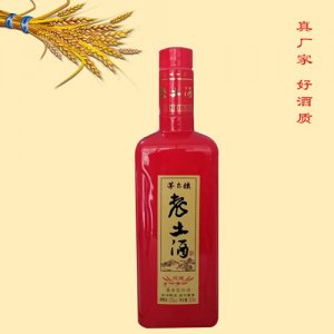 老土酒醬香型白酒500ml
