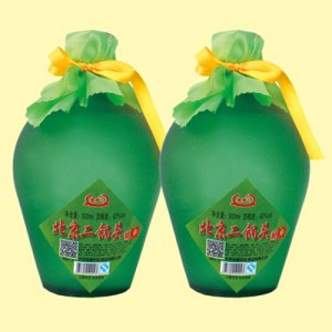 德勝門(mén)北京二鍋頭酒綠瓶42度