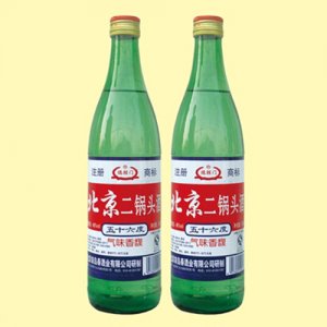 德勝門(mén)北京二鍋頭酒500ml綠瓶裝
