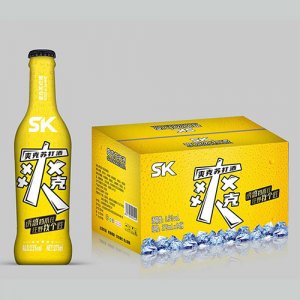 爽克蘇打酒黃標(biāo)275mlx24瓶