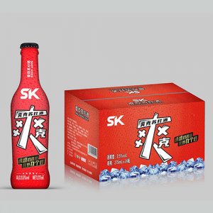 爽克蘇打酒紅瓶275mlx24瓶