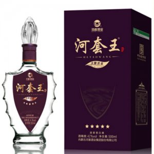 河套王白酒42度五星