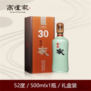 高爐家無(wú)為和諧年份30年酒