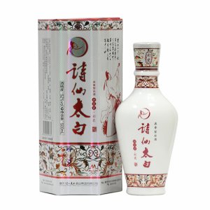 詩仙太白酒新花彩瓷
