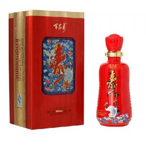 百泉壽52°長壽白酒