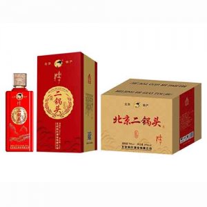 房氏北京二鍋頭酒紅裝濃香型白酒