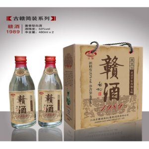 贛酒1989（光瓶）醬香型白酒