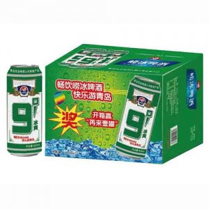 嶗冰啤酒9°冰爽500ml×12罐