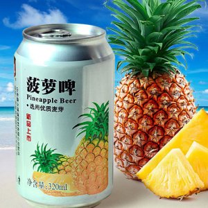森力菠蘿果味啤320ml