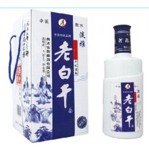 衡水張衡41°.52°藍風景500ml白酒