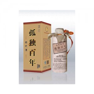 祁州38°孤獨(dú)百年(磨砂瓶)白酒