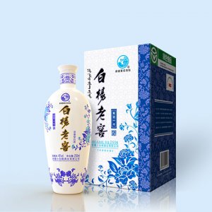 白楊酒小藍(lán)瓷十年老窖